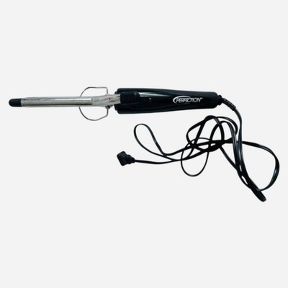 Perfection Classic Instant Heat Curling Iron 0.5" Chrome Barrel Good Condition